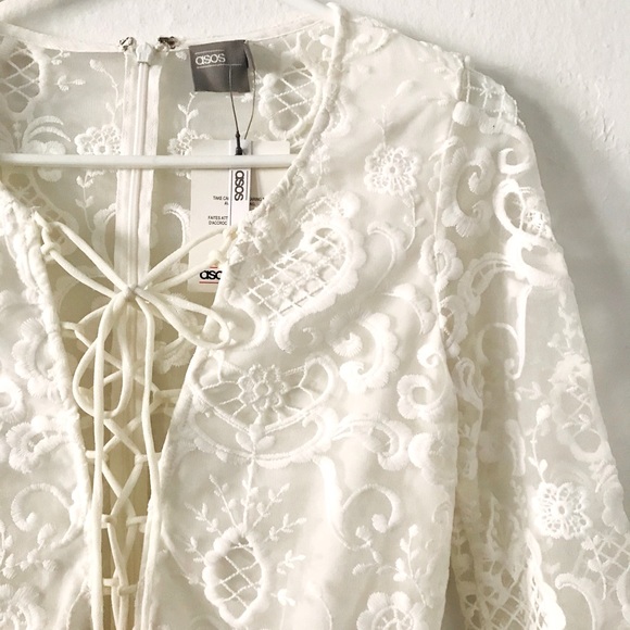 ASOS lace romper - Picture 3 of 8